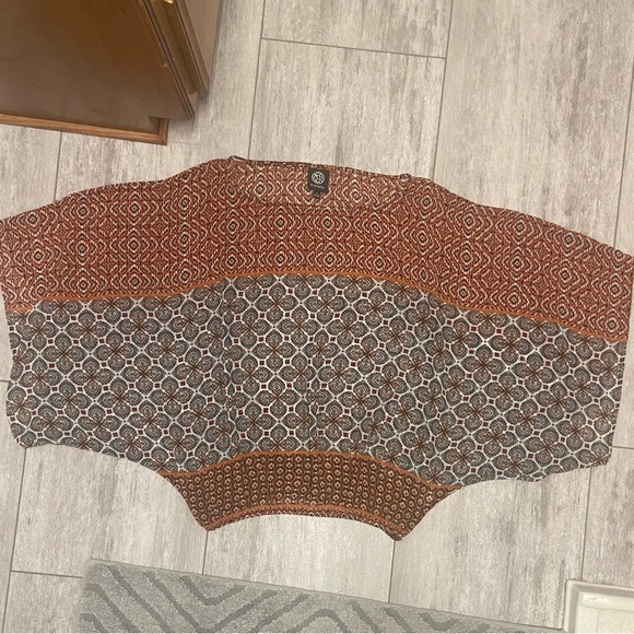 Orange bohemian blouse - Picture 5 of 8